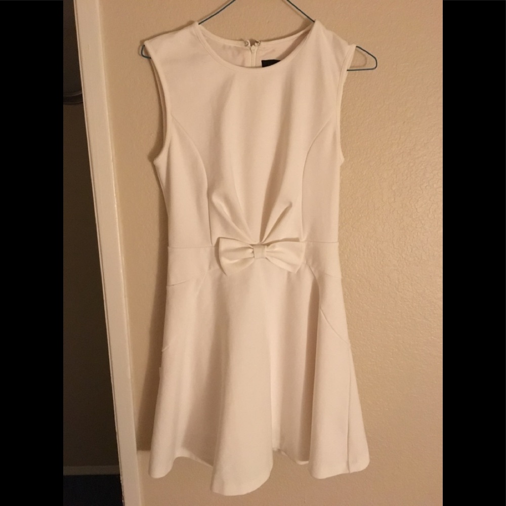 white dress